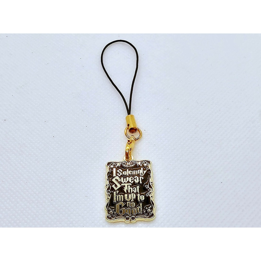 Marauder's Map "I Solemnly Swear.." Phone Charm! Harry Potter -Handmade